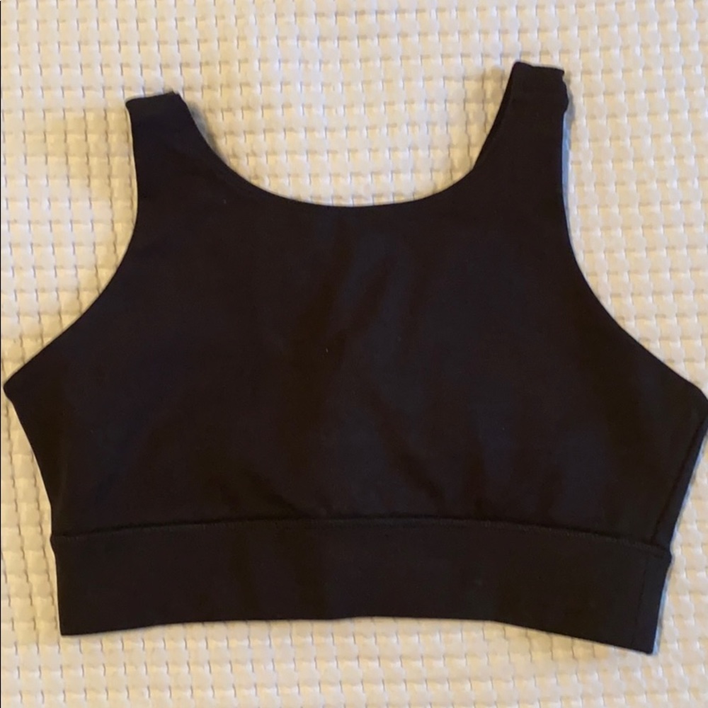 NWOT PACT organic cotton high neck sports bra
